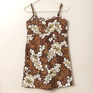 TJ Hawaiian mini dress - vintage small